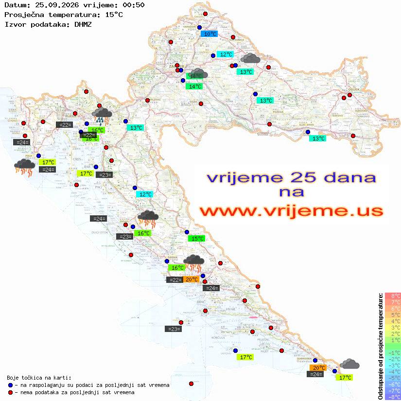 Vrijeme danas