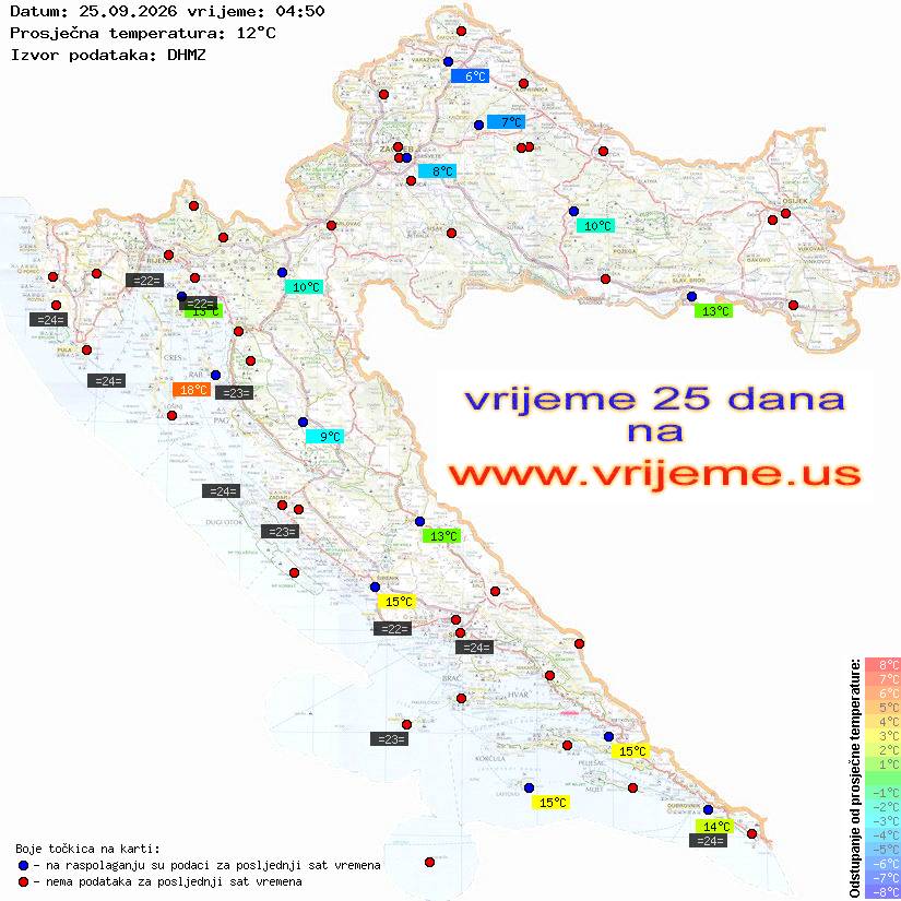 Vrijeme danas