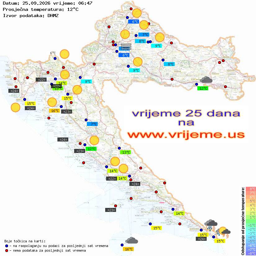 Vrijeme danas