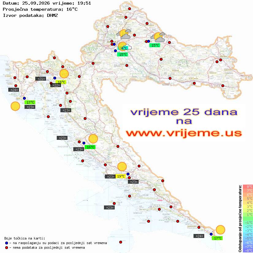 Vrijeme danas