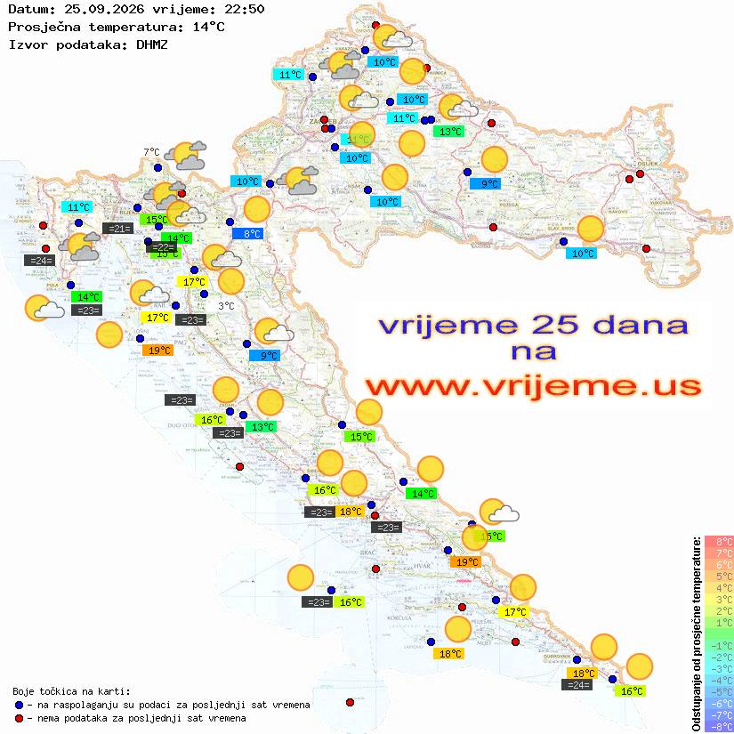 Vrijeme danas