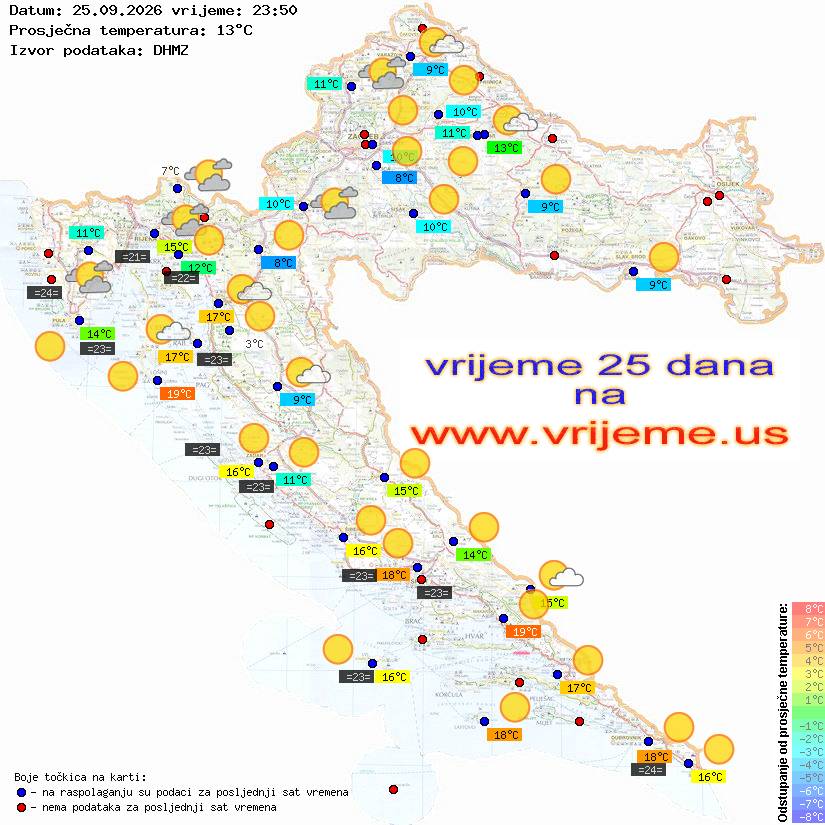 Vrijeme danas