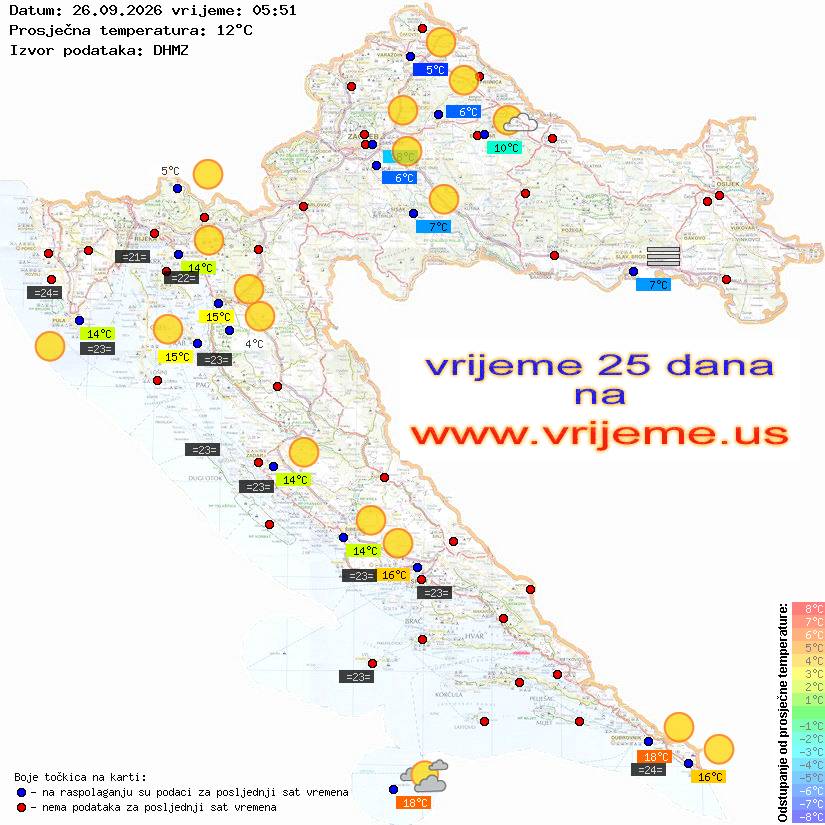 Vrijeme danas