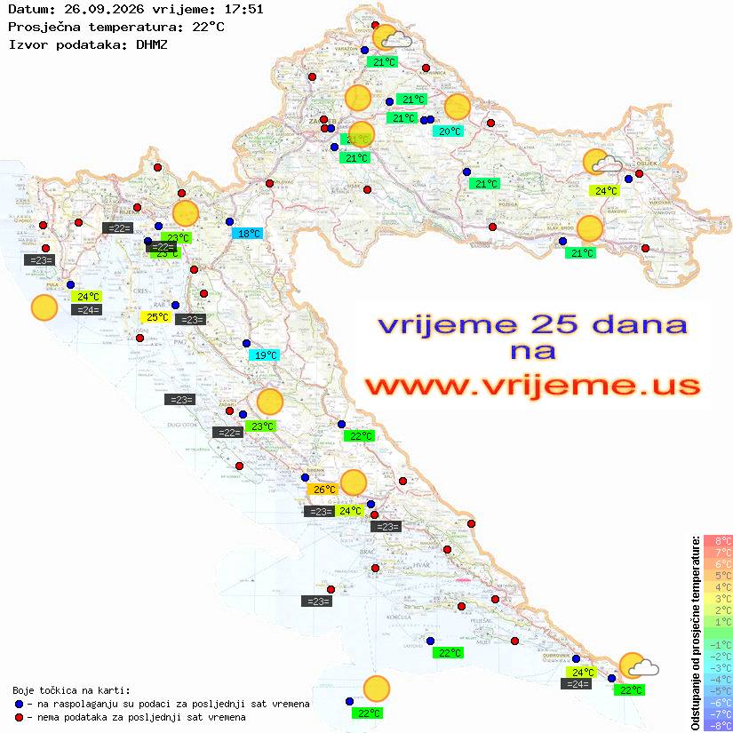 Vrijeme danas