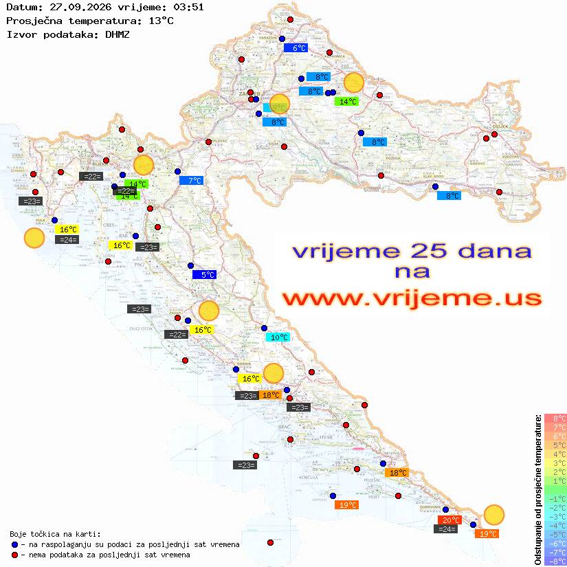 Vrijeme danas
