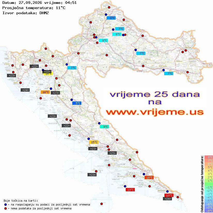 Vrijeme danas