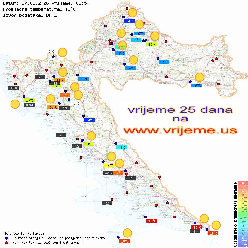 Vrijeme danas