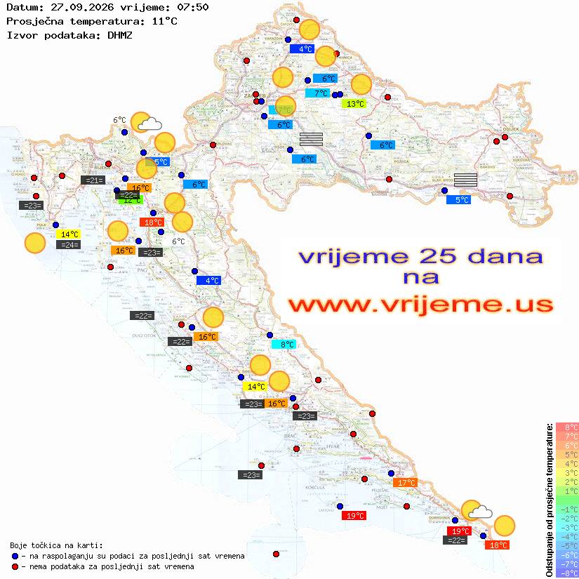 Vrijeme danas