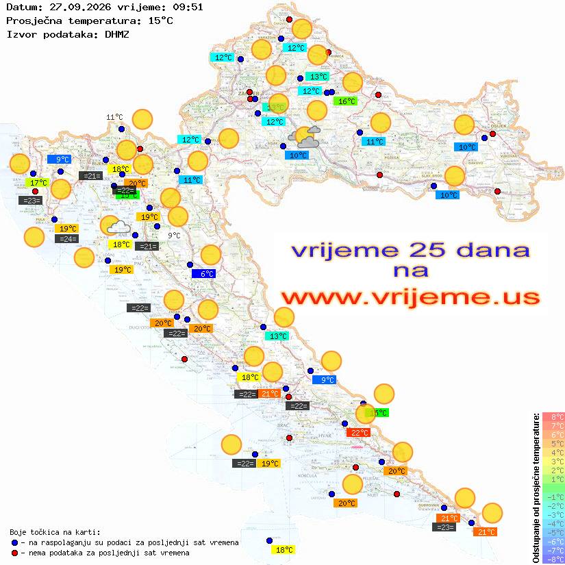 Vrijeme danas