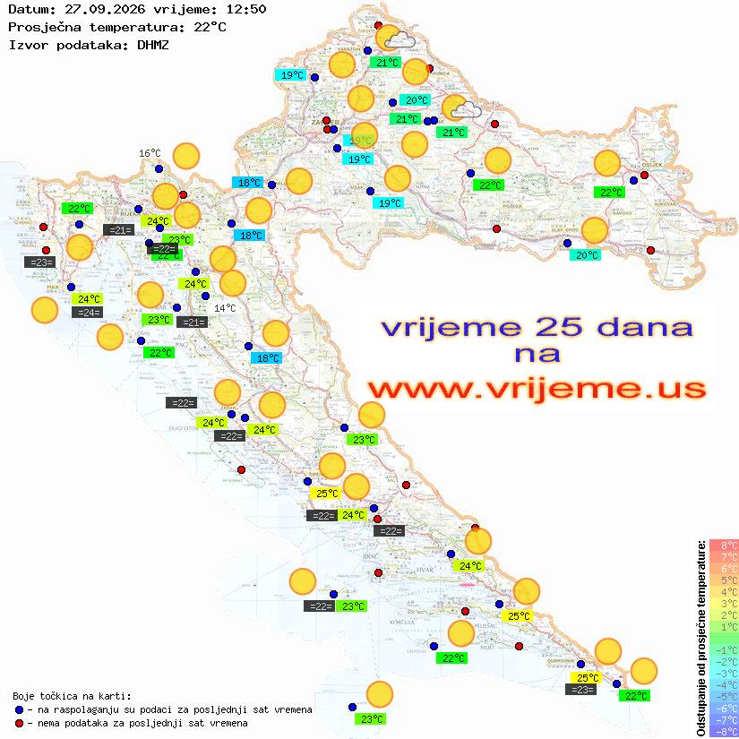 Vrijeme danas