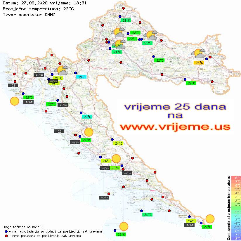 Vrijeme danas