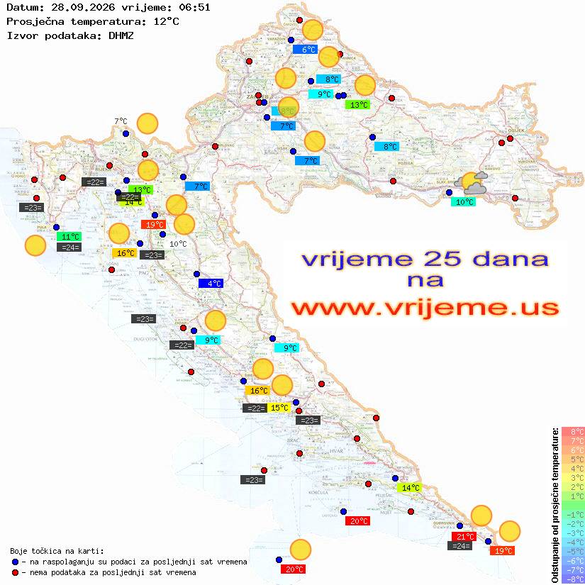 Vrijeme danas