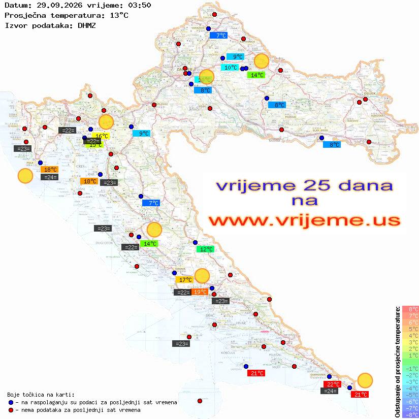 Vrijeme danas