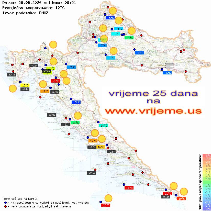 Vrijeme danas