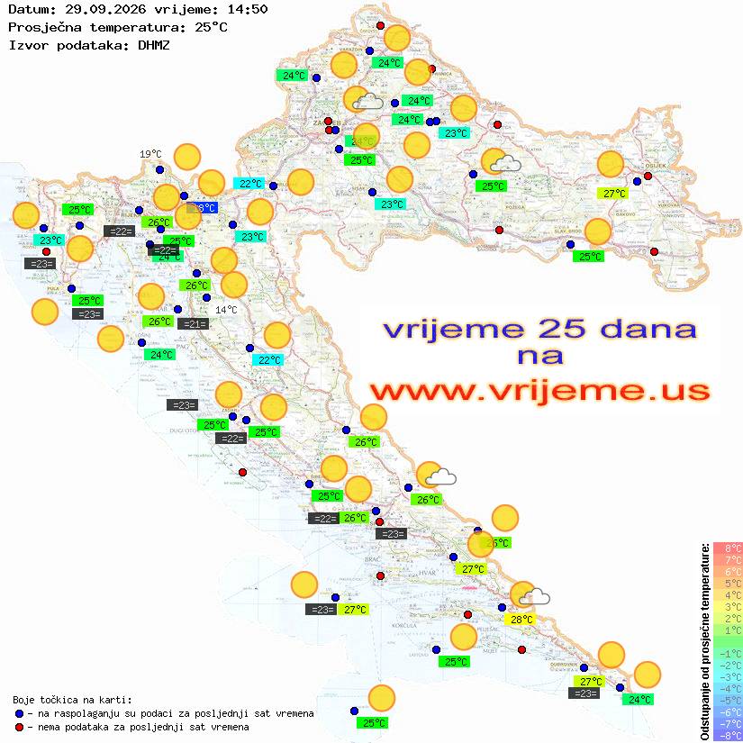 Vrijeme danas
