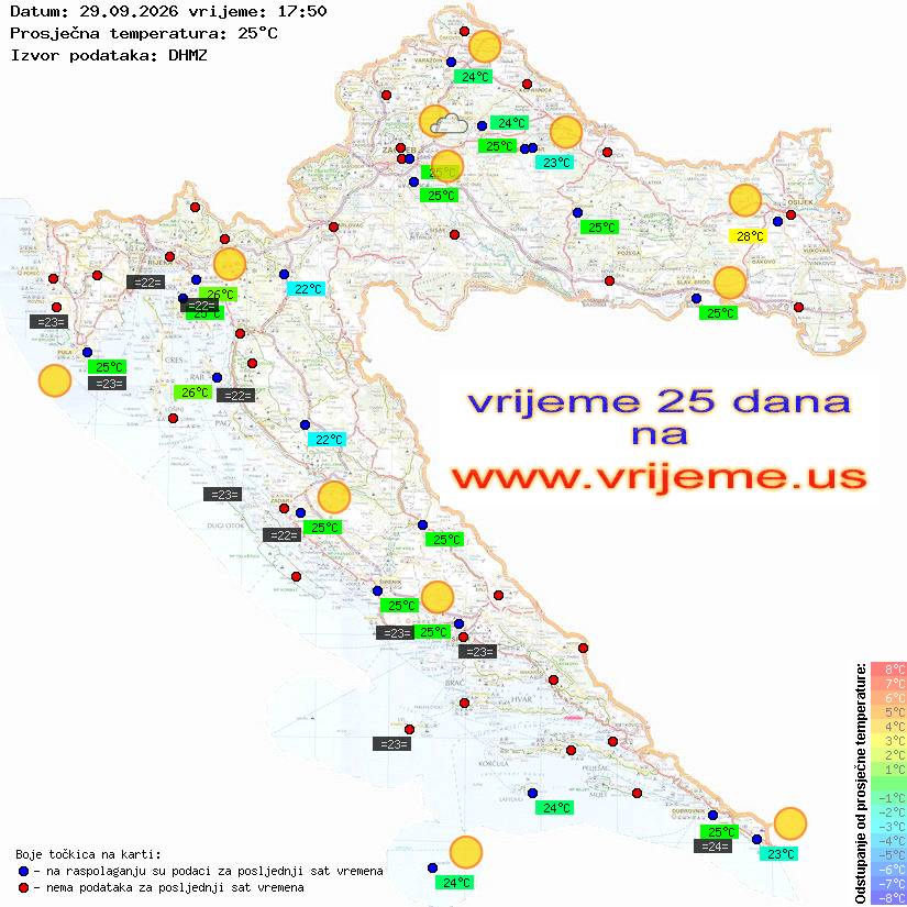 Vrijeme danas