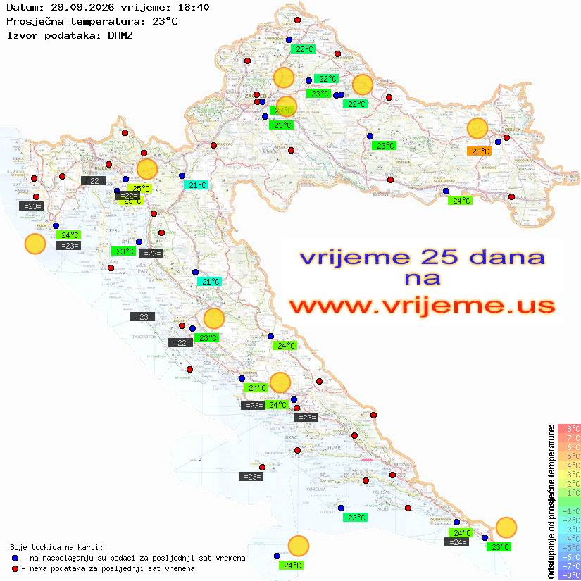 Vrijeme danas