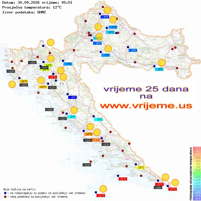Vrijeme danas