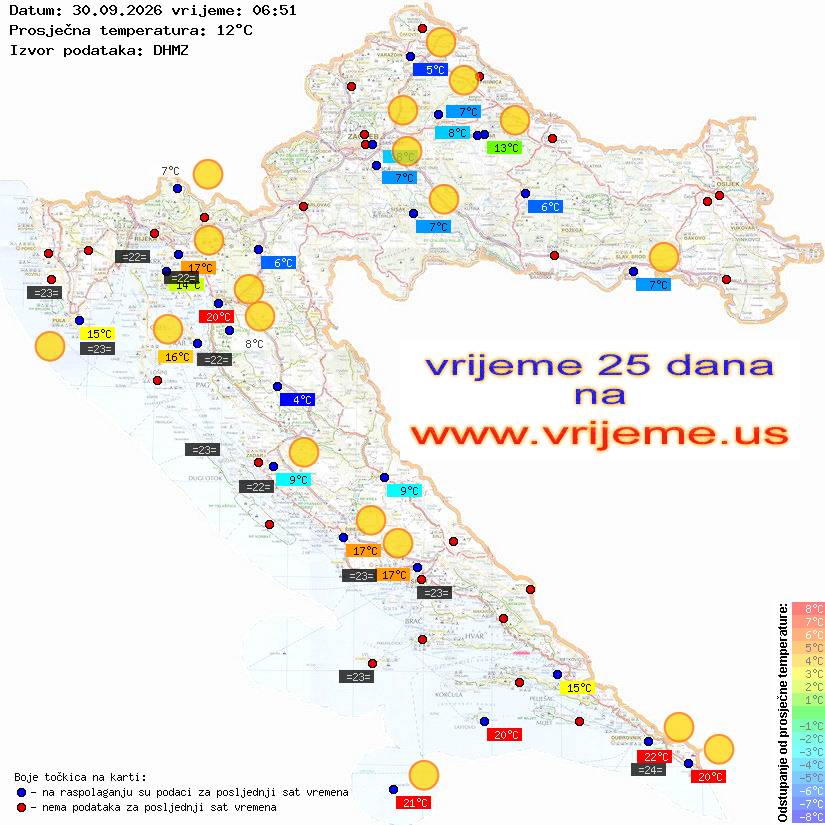 Vrijeme danas