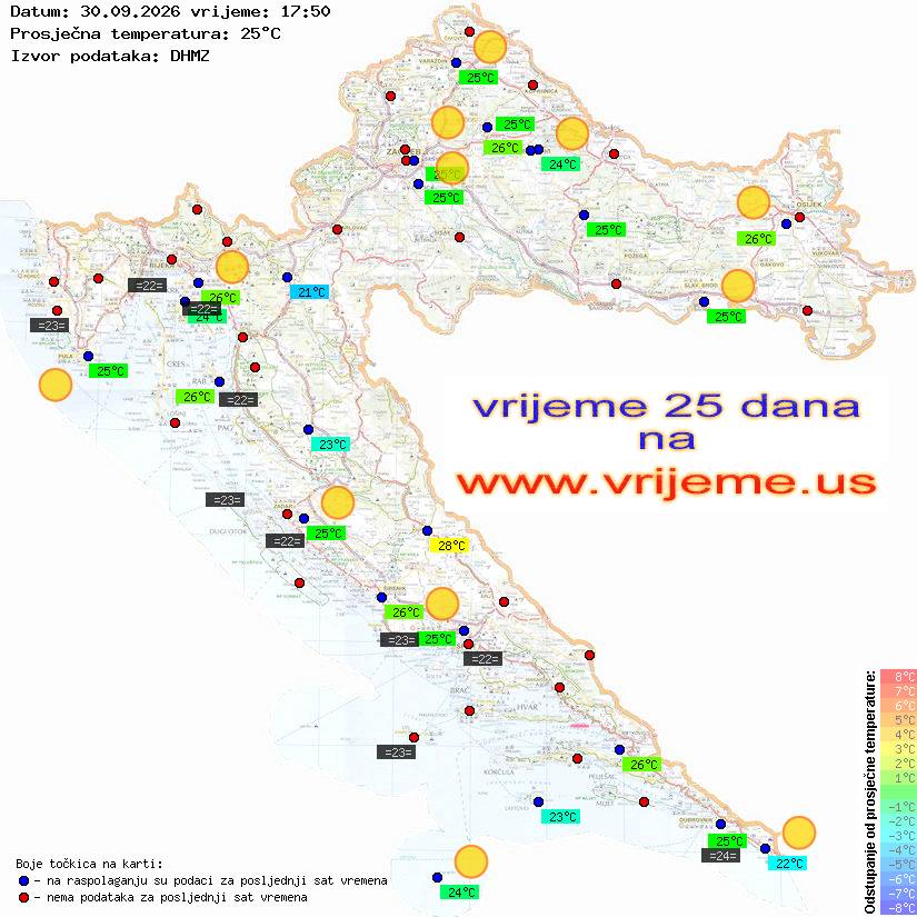 Vrijeme danas