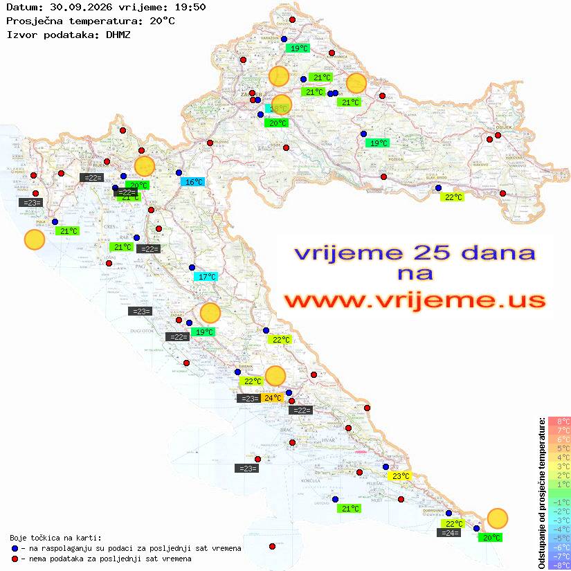 Vrijeme danas