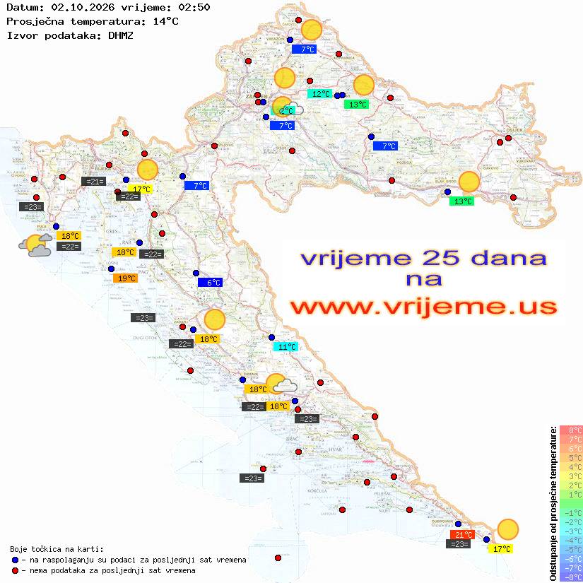 Vrijeme danas