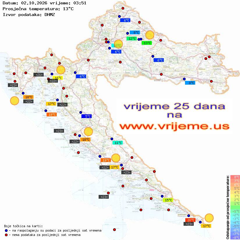 Vrijeme danas