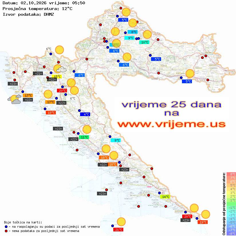 Vrijeme danas