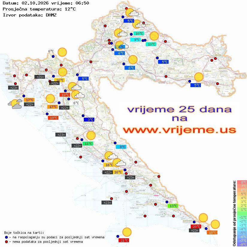 Vrijeme danas