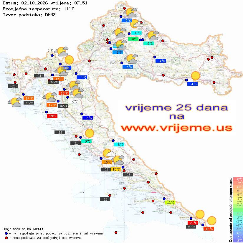 Vrijeme danas