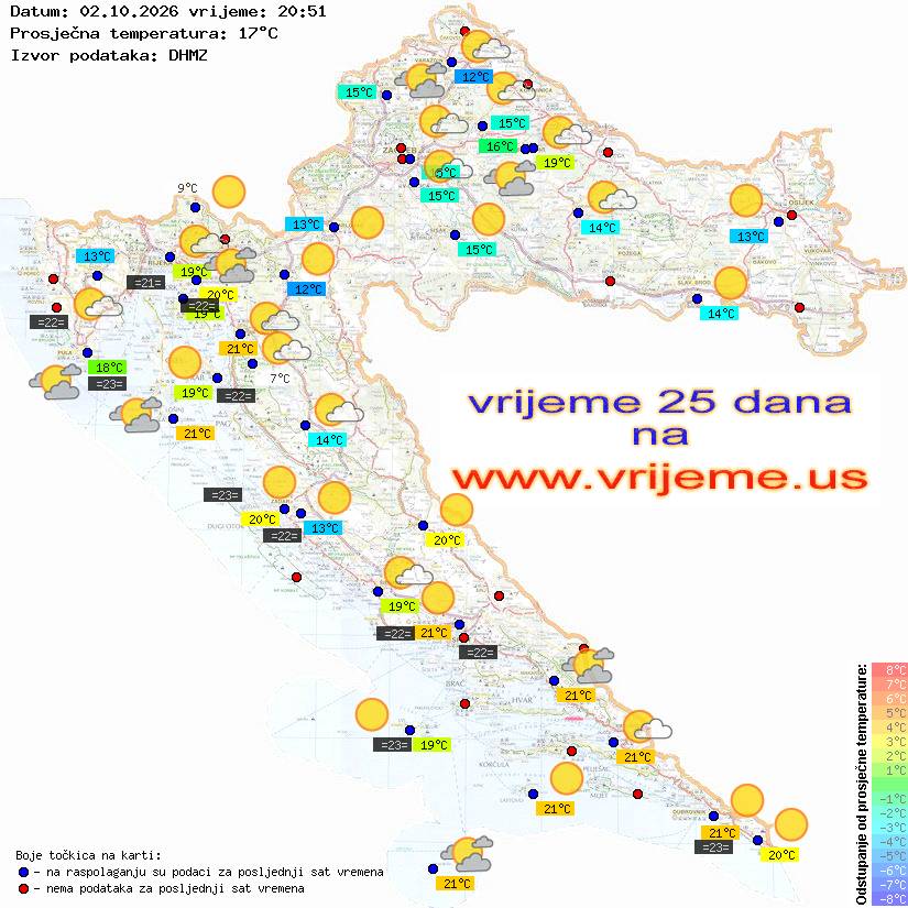 Vrijeme danas