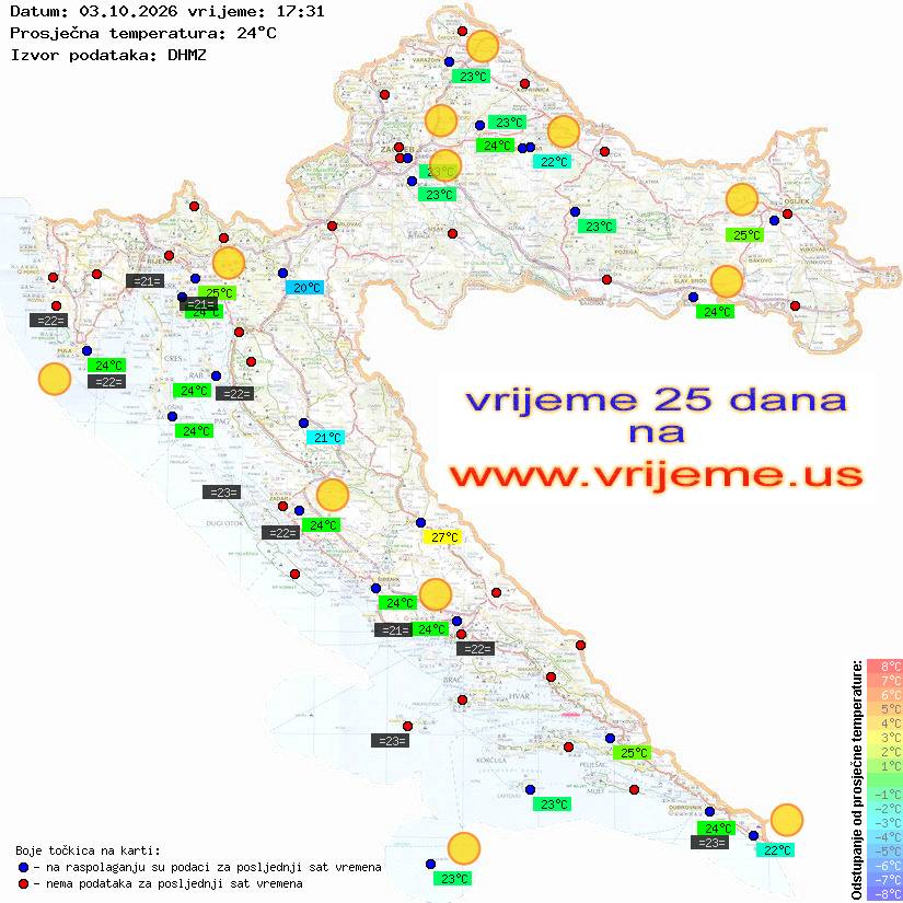 Vrijeme danas