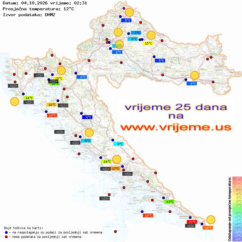 Vrijeme danas