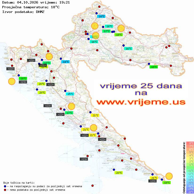 Vrijeme danas