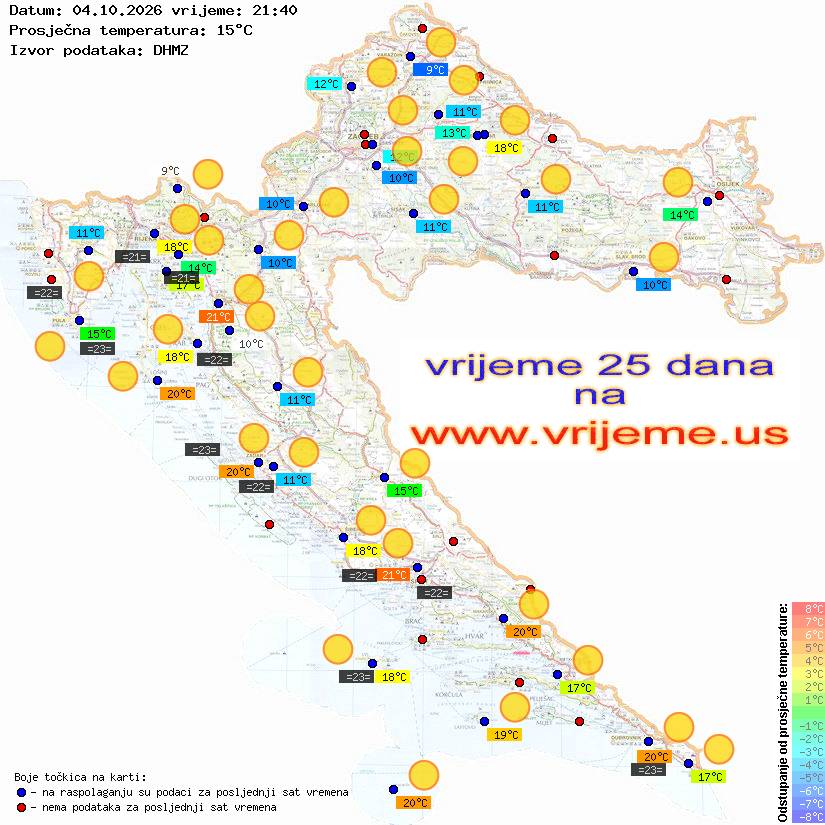 Vrijeme danas