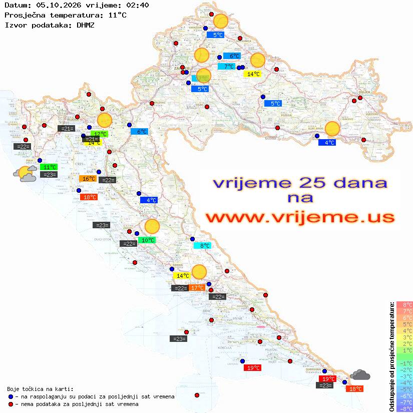 Vrijeme danas