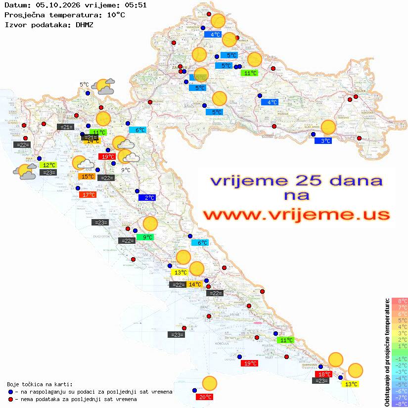 Vrijeme danas