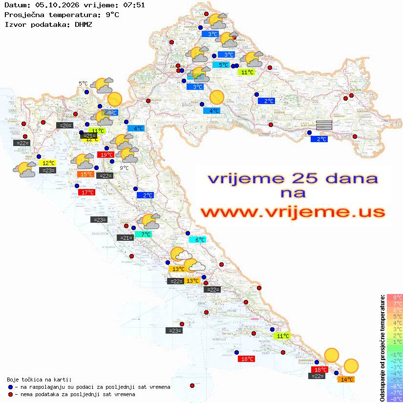 Vrijeme danas