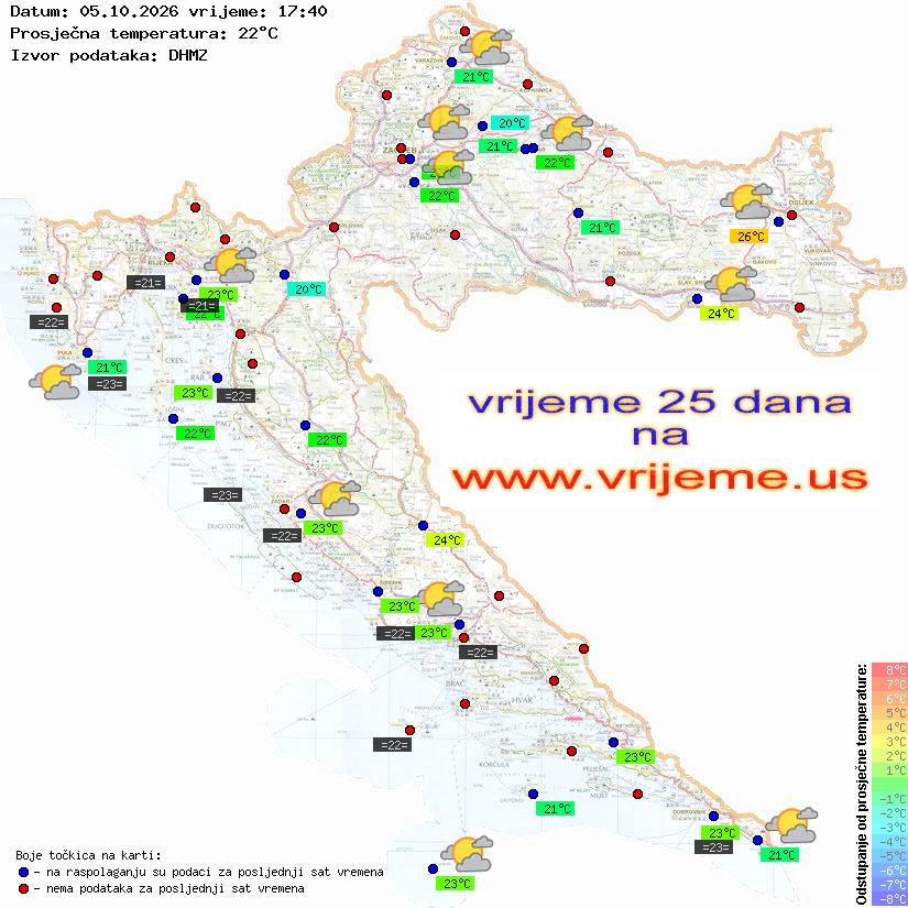 Vrijeme danas