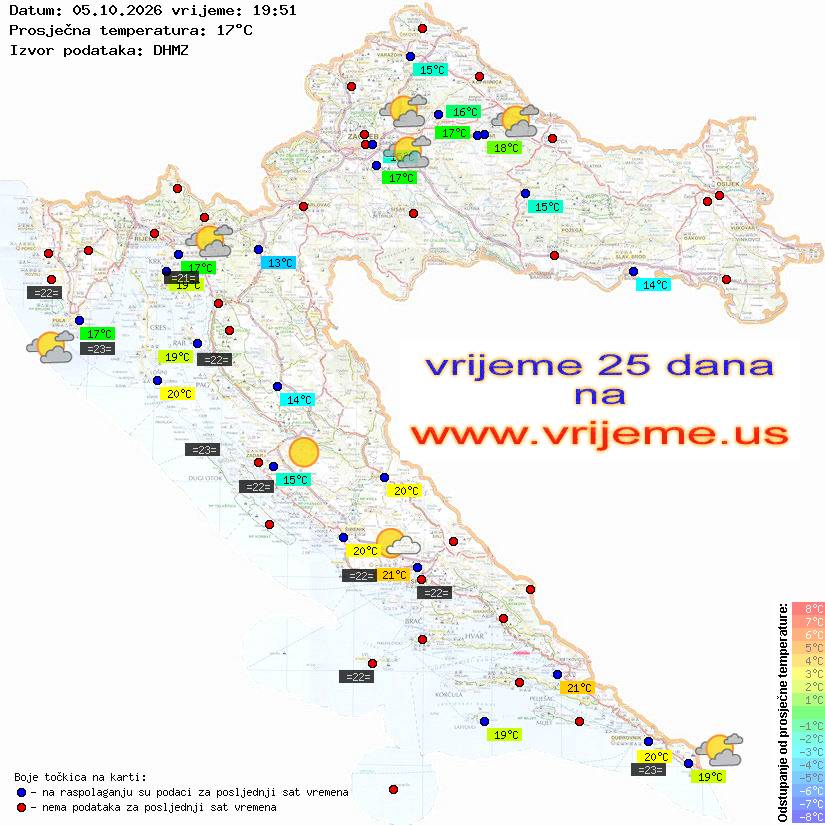 Vrijeme danas