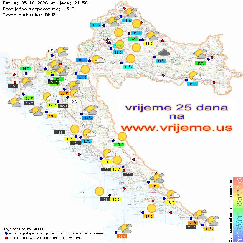 Vrijeme danas