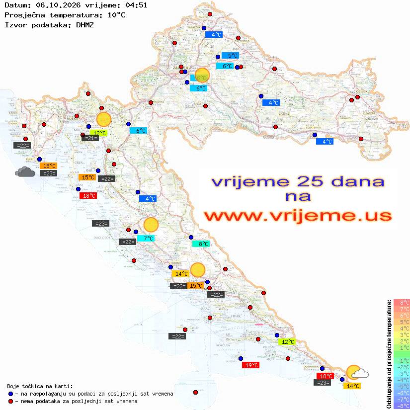 Vrijeme danas