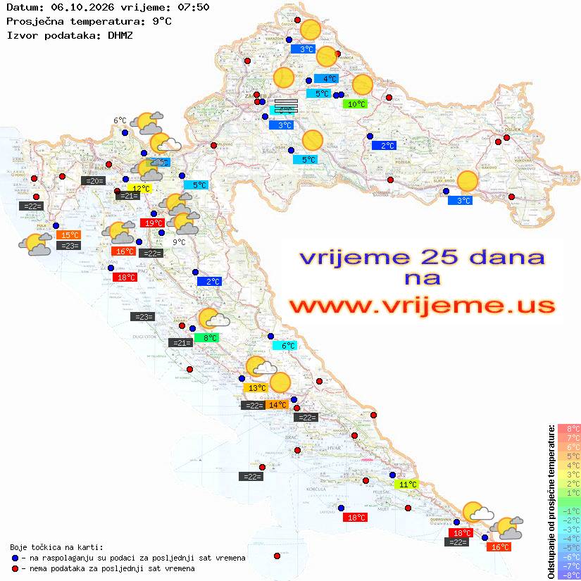 Vrijeme danas