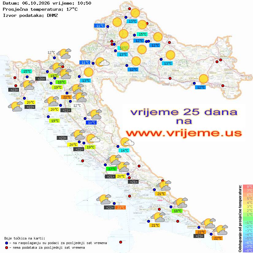Vrijeme danas