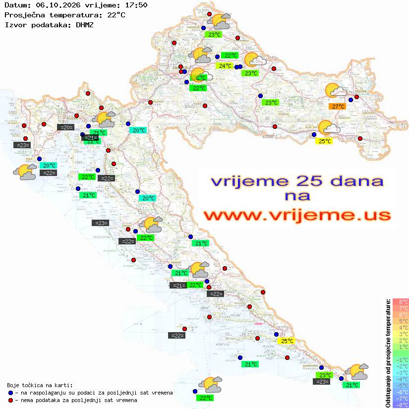Vrijeme danas