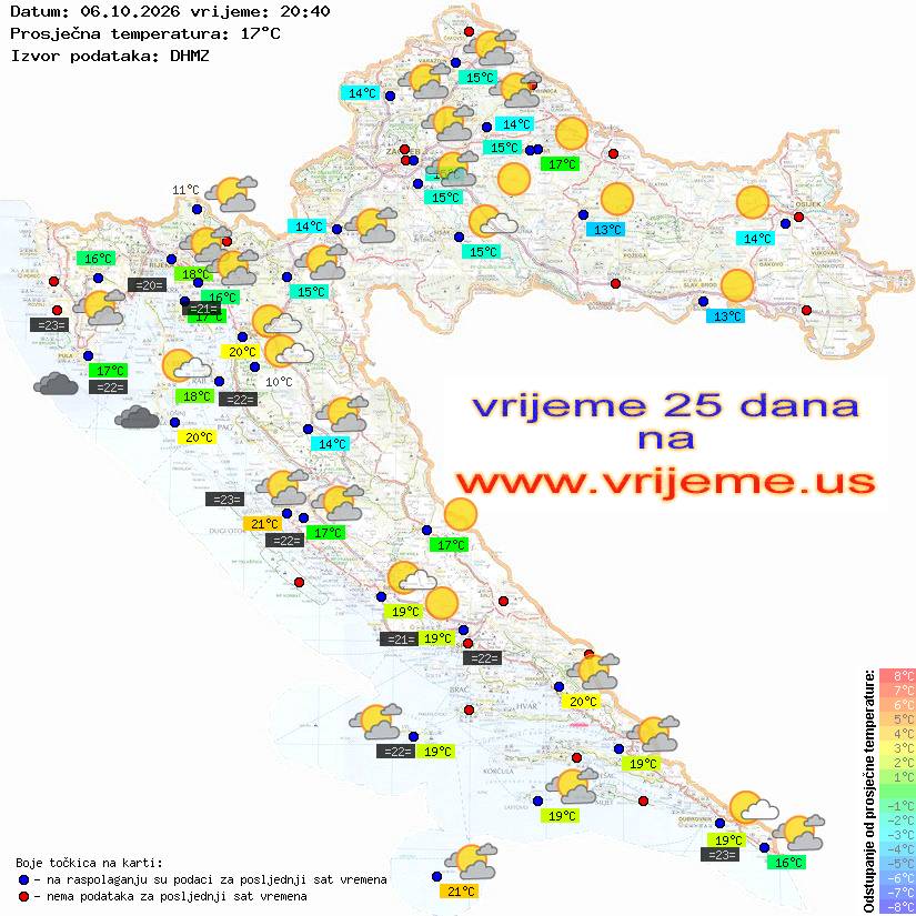 Vrijeme danas
