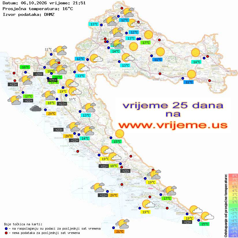 Vrijeme danas