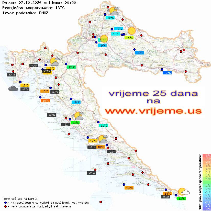 Vrijeme danas