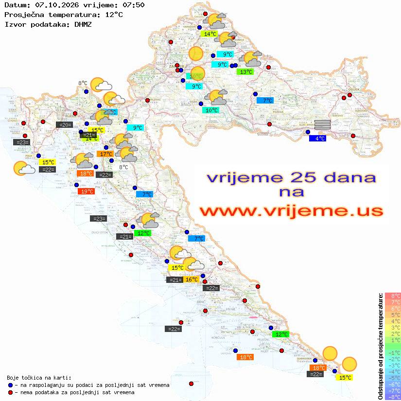 Vrijeme danas