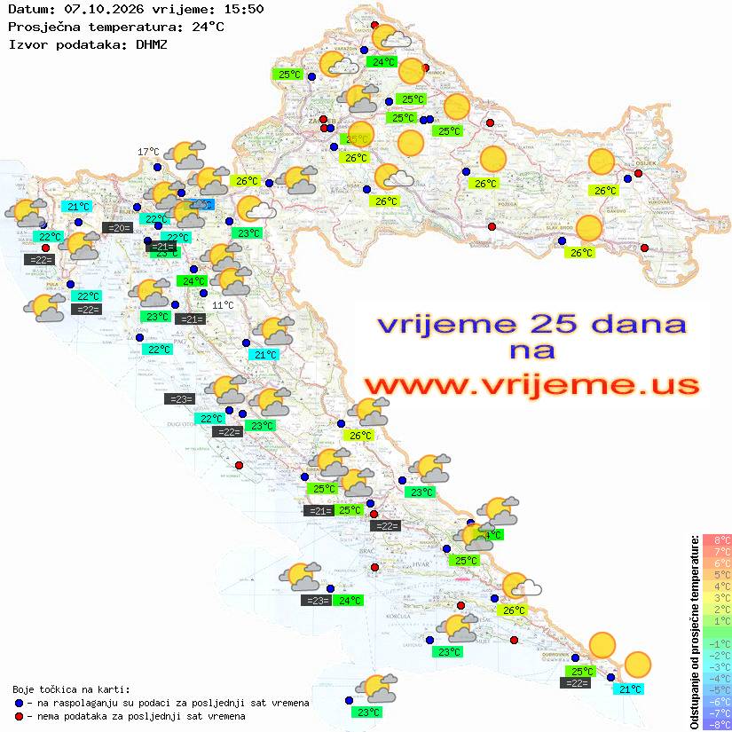 Vrijeme danas